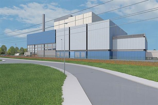 An artist's impression of the company's Sunderland-based EfW plant