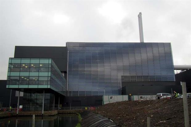SITA's new EfW plant in Great Blakenham, Suffolk