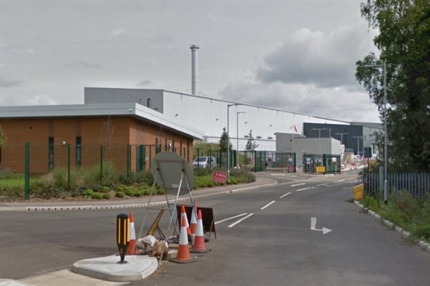 The Derby and Derbyshire Waste Treatment Centre remains uncommissioned. Photograph: Google