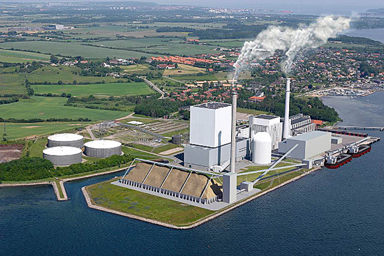 How the completed plant will look
