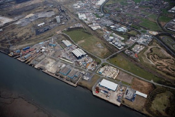 The site of the planned EfW plant