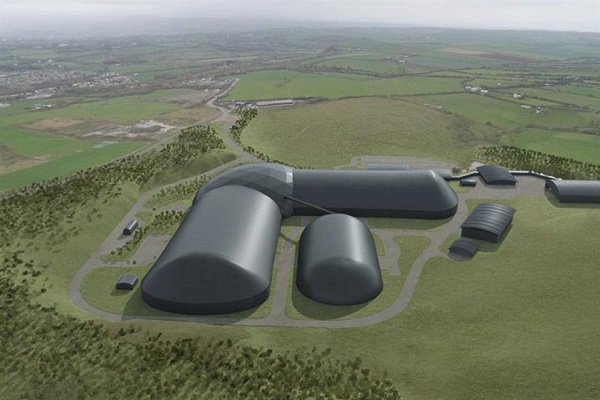 An artist's impression of the mine, image copyright: West Cumbria Mining Company