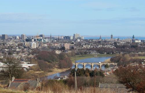 The city of Aberdeen Photo Wikipedia