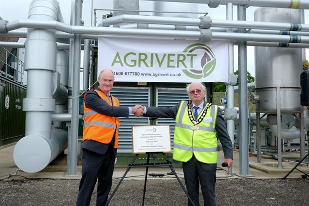 Agrivert's fifth biogas plant in London Colney