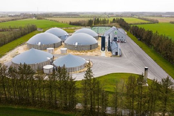 A biogas plant