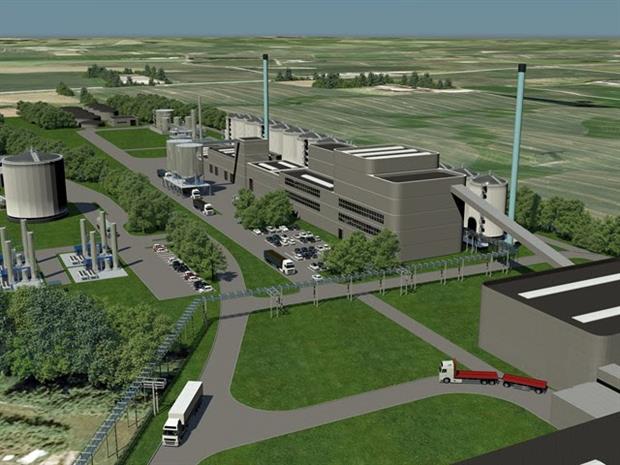 An artist's impression of the facility