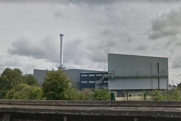 The EfW plant, image copyright google.co.uk 