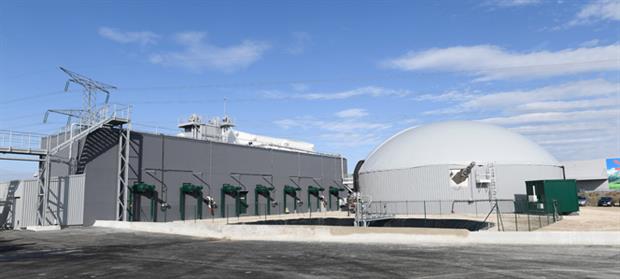 Engie's new biogas plant