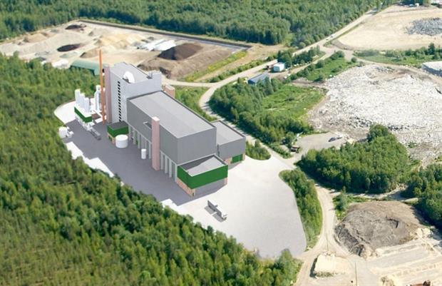 An artist's impression of the facility