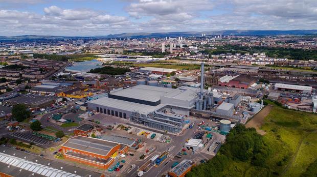 The Glasgow EfW plant, image Viridor
