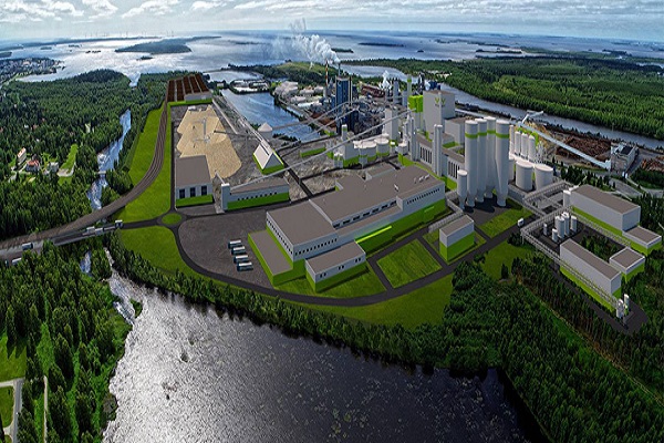 An artist's impression of the plant