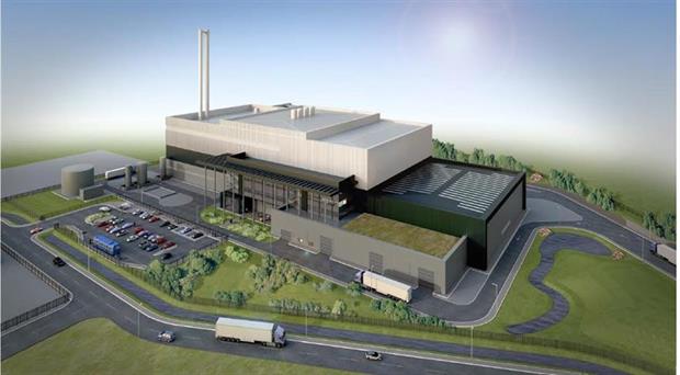An artist's impression of the plant