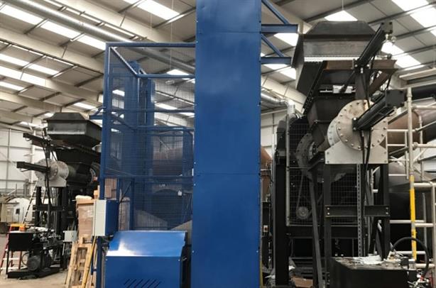 The company's medical waste-processing pyrolysis plant