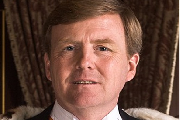 The king of the Netherlands Willem-Alexander