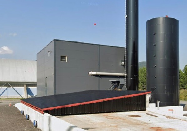 One of the company's biomass-fired plants