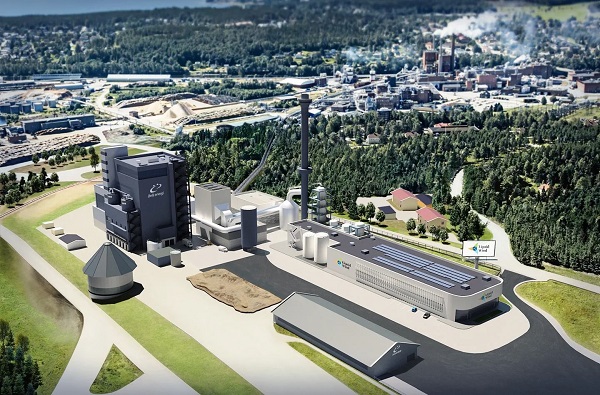 An artist's impression of the plant