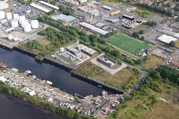 Illustration of Peel's waste gasification facility