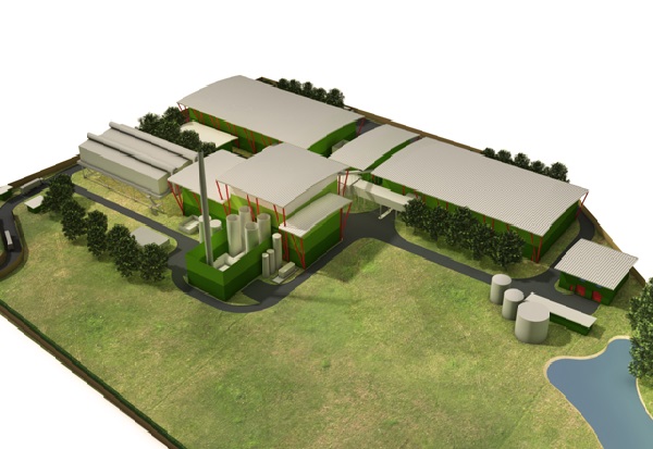 An artist's impression of the facility