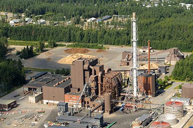 The Joensuu biomass plant