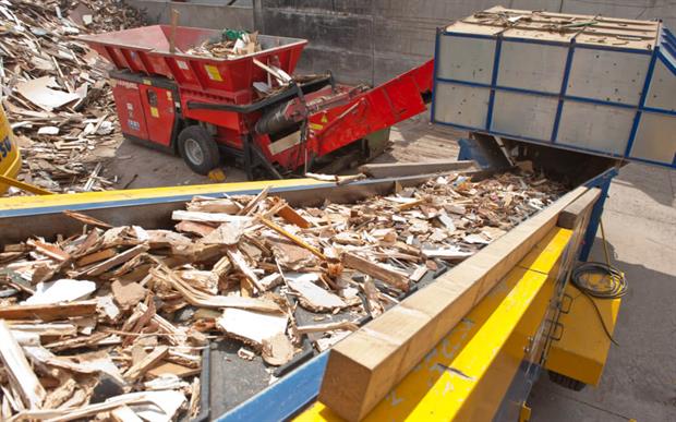 Waste wood, photo WRA
