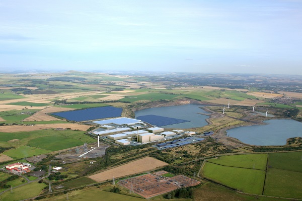An artist's impression of the plant