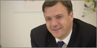 Ed Balls (Photograph: Alex Deverill)