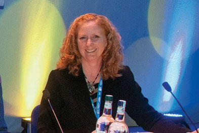 Sharon Alcock chaired the ‘You and Social Media’ debate 