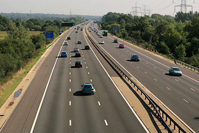 M27 motorway (credit: Peter Facey / CCA - CL)