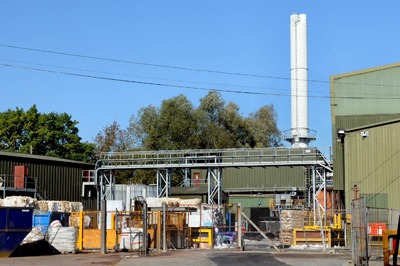 St Regis paper mill, courtesy of Express and Echo