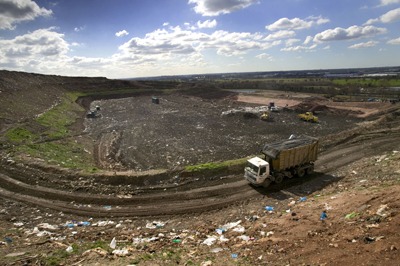 Landfill site, courtsey of Sita