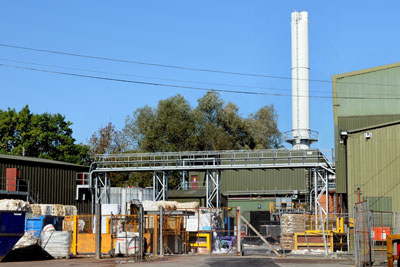 St Regis's Higher Kings paper mill, Cullompton, Devon (credit: Express and Echo)