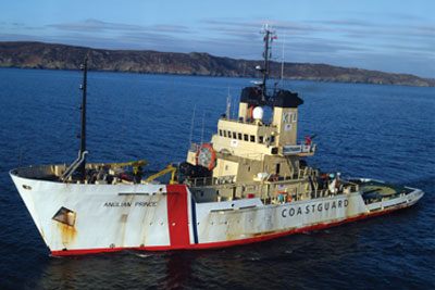 The Maritime and Coastguard Agency's 'Anglian Prince' salvage tug