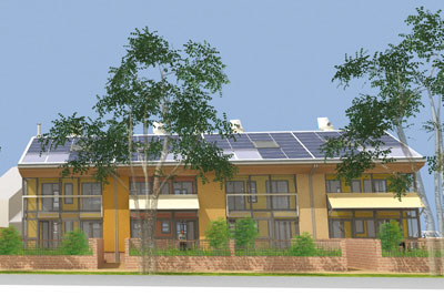 Zero-carbon home design (credit: Stramit Technology Group Limited)