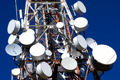 Mobile telephone transmitter
