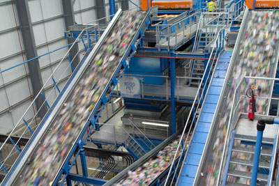 Eco plastics' factory, Lincolnshire