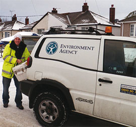 Environment agency van