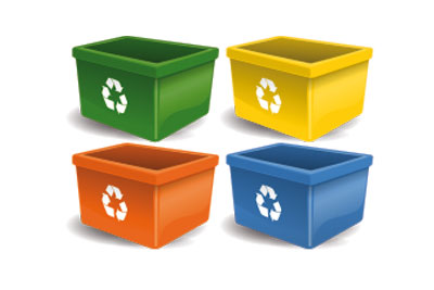 Recycling boxes