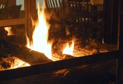 Fireplace. CCASA3