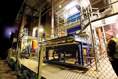 Isle of Wight's gassification plant (credit: Energos)