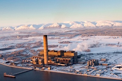 Scottish Power's 2.3-gigawatt Longannet coal-fired power plant near Stirling (credit: Scottish Power)