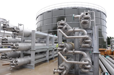 Scottish Water's Deerdykes anaerobic digestion plant: the Green Investment Bank could help new waste technologies