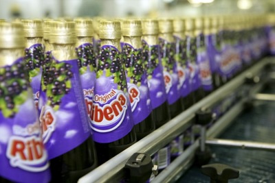 Ribena production line. Credit: GSK
