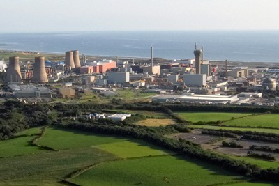 Sellafield nuclear power plant (picture courtesy of www.visitcumbria.com)