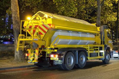 The original dust suppressant spreader vehicle (credit: TfL)