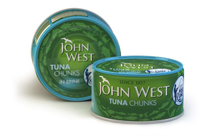 John West has launched a range of tuna sourced from pole and line suppliers