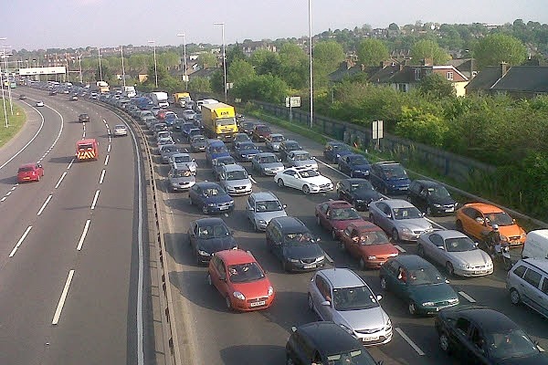 Blackwall Tunnel traffic