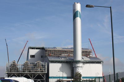Cory's Riverside Resouce Recovery plant in Bexley, London