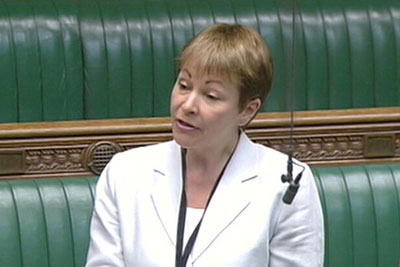 Caroline Lucas may not have become the UK's first Green MP if the proposed boundaries had been in place at the last election (photo: RF)