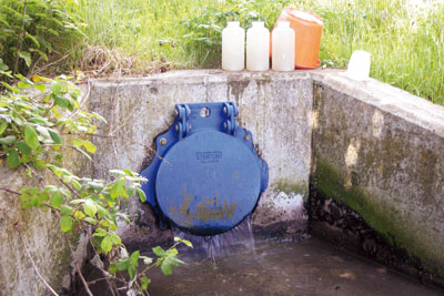 Magheratimpany sewage pumping station was the source of a plume of sewage (photo: DOENI)