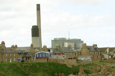 Scottish and Southern Energy's Peterhead power station is the only gas plant for which a CCS retrofit is currently being proposed (photo: Jennifer Witts GFDL)